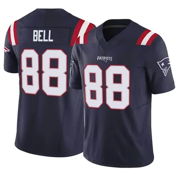 Youth New England Patriots Jaheim Bell Navy Limited Vapor F.U.S.E. Jersey By Nike