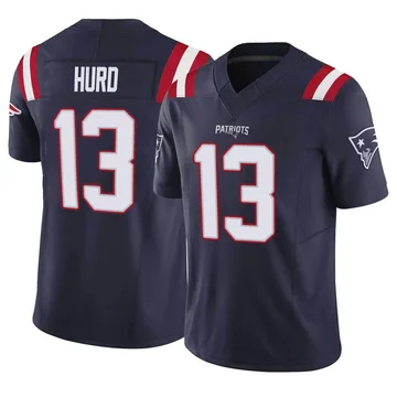 Youth New England Patriots Jalen Hurd Navy Limited Vapor F.U.S.E. Jersey By Nike