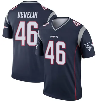 Youth New England Patriots James Develin Navy Legend Jersey By Nike