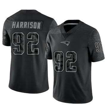 Youth New England Patriots James Harrison Black Limited Reflective Jersey By Nike