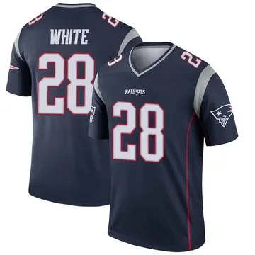 Youth New England Patriots James White Navy Legend Jersey By Nike