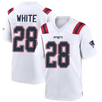 patriots white jersey