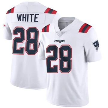 Youth New England Patriots James White White Limited Vapor Untouchable Jersey By Nike
