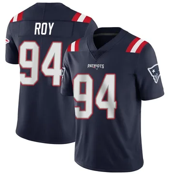 Youth New England Patriots Jaquelin Roy Navy Limited Team Color Vapor Untouchable Jersey By Nike