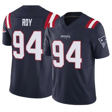 Youth New England Patriots Jaquelin Roy Navy Limited Vapor F.U.S.E. Jersey By Nike