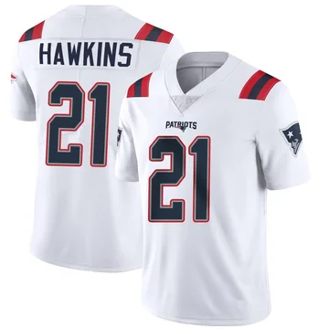 Youth New England Patriots Jaylinn Hawkins White Limited Vapor Untouchable Jersey By Nike