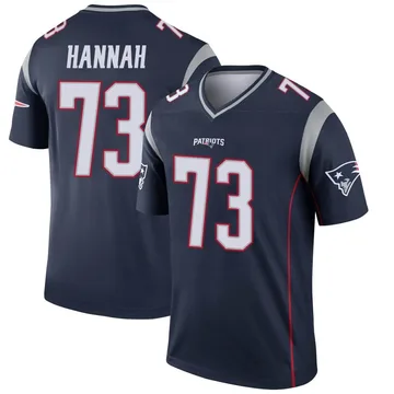 Youth New England Patriots John Hannah Navy Legend Jersey By Nike