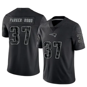 Youth New England Patriots John Parker Romo Black Limited Reflective Jersey By Nike
