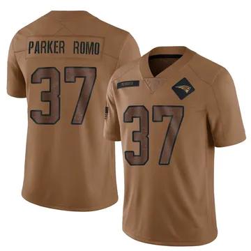 Youth New England Patriots John Parker Romo Brown Limited 2023 Salute To Service Jersey By Nike