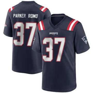 Youth New England Patriots John Parker Romo Navy Blue Game Team Color Jersey By Nike