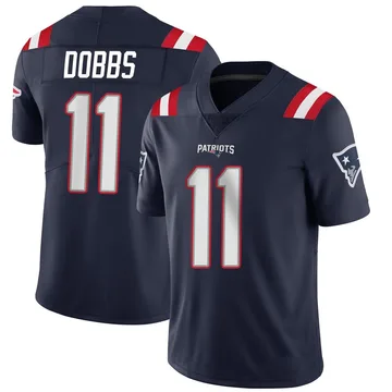 Youth New England Patriots Joshua Dobbs Navy Limited Team Color Vapor Untouchable Jersey By Nike