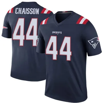 Youth New England Patriots K'Lavon Chaisson Navy Legend Color Rush Jersey By Nike