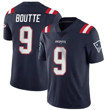 Youth New England Patriots Kayshon Boutte Navy Limited Team Color Vapor Untouchable Jersey By Nike