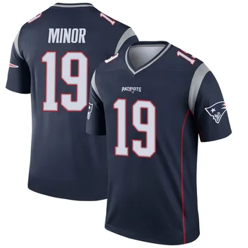 Youth New England Patriots Kobee Minor Navy Legend Jersey By Nike