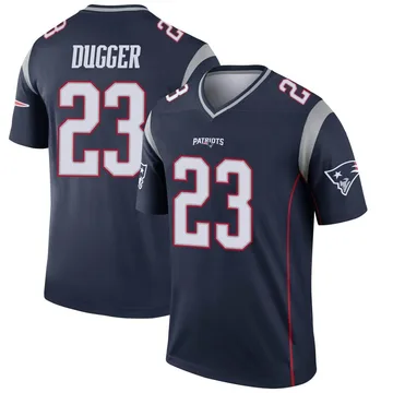 Youth New England Patriots Kyle Dugger Navy Legend Jersey By Nike