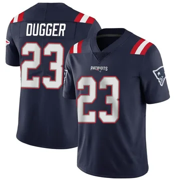 Youth New England Patriots Kyle Dugger Navy Limited Team Color Vapor Untouchable Jersey By Nike