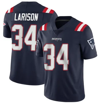 Youth New England Patriots Lan Larison Navy Limited Team Color Vapor Untouchable Jersey By Nike