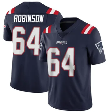 Youth New England Patriots Layden Robinson Navy Limited Team Color Vapor Untouchable Jersey By Nike