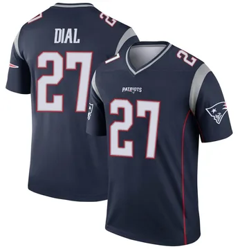 Youth New England Patriots Marcellas Dial Jr. Navy Legend Jersey By Nike