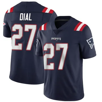 Youth New England Patriots Marcellas Dial Jr. Navy Limited Team Color Vapor Untouchable Jersey By Nike