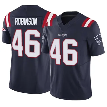 Youth New England Patriots Mark Robinson Navy Limited Vapor F.U.S.E. Jersey By Nike
