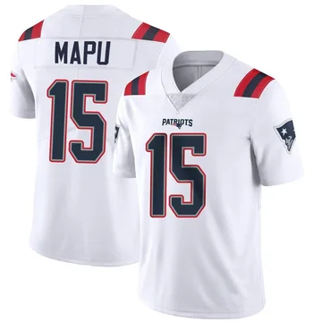 Youth New England Patriots Marte Mapu White Limited Vapor Untouchable Jersey By Nike