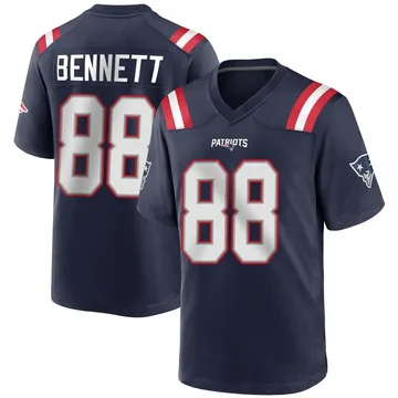 Youth New England Patriots Martellus Bennett Navy Blue Game Team Color Jersey By Nike