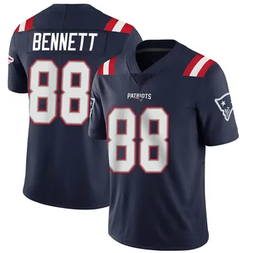 Youth New England Patriots Martellus Bennett Navy Limited Team Color Vapor Untouchable Jersey By Nike