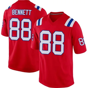 Youth New England Patriots Martellus Bennett Red Game Alternate Jersey By Nike
