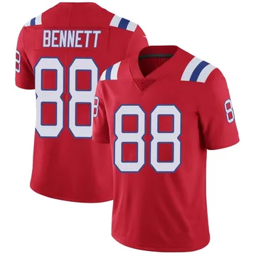 Youth New England Patriots Martellus Bennett Red Limited Vapor Untouchable Alternate Jersey By Nike