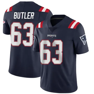Youth New England Patriots Mehki Butler Navy Limited Team Color Vapor Untouchable Jersey By Nike