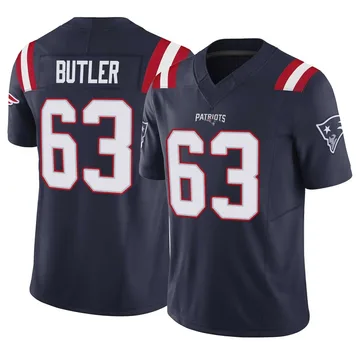 Youth New England Patriots Mehki Butler Navy Limited Vapor F.U.S.E. Jersey By Nike