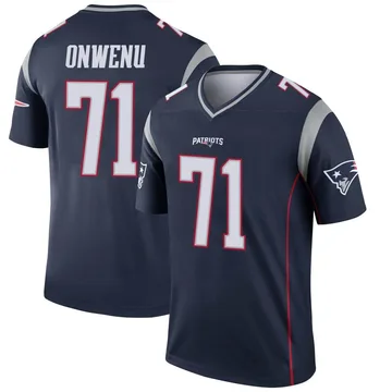 Youth New England Patriots Mike Onwenu Navy Legend Jersey By Nike