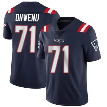 Youth New England Patriots Mike Onwenu Navy Limited Team Color Vapor Untouchable Jersey By Nike