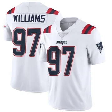 Youth New England Patriots Milton Williams White Limited Vapor Untouchable Jersey By Nike