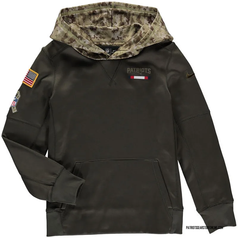 salute to service patriots hoodie