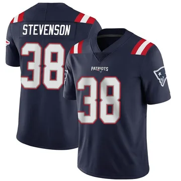 Youth New England Patriots Rhamondre Stevenson Navy Limited Team Color Vapor Untouchable Jersey By Nike