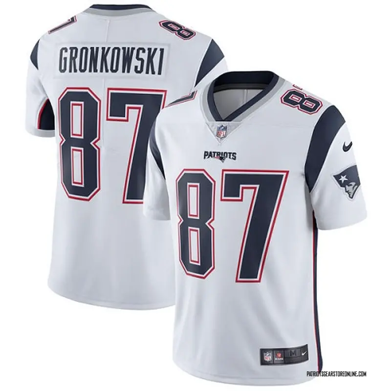 Rob Gronkowski White Limited Jersey By Nike