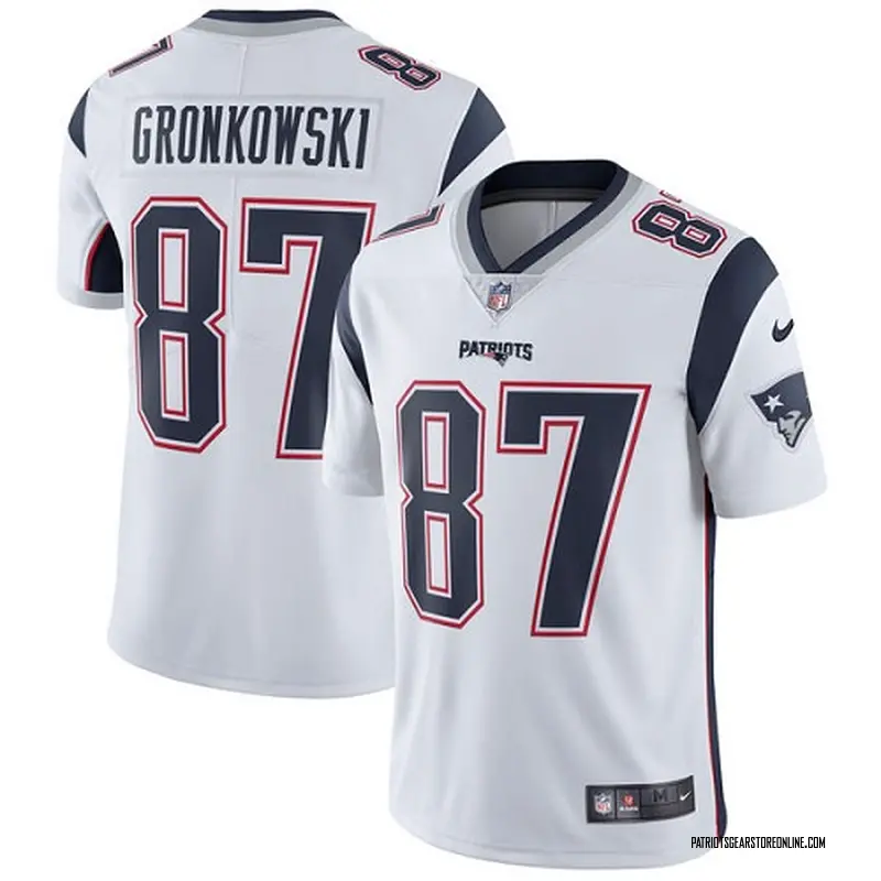 white gronkowski jersey youth