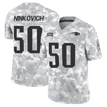 Youth New England Patriots Rob Ninkovich Arctic Camo Limited 2024 Salute to Service Jersey By Nike