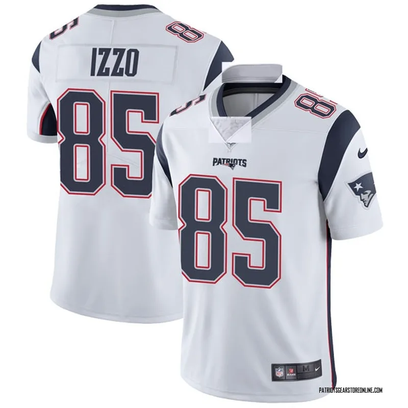 Youth New England Patriots Ryan Izzo White Limited Vapor Untouchable Jersey By Nike