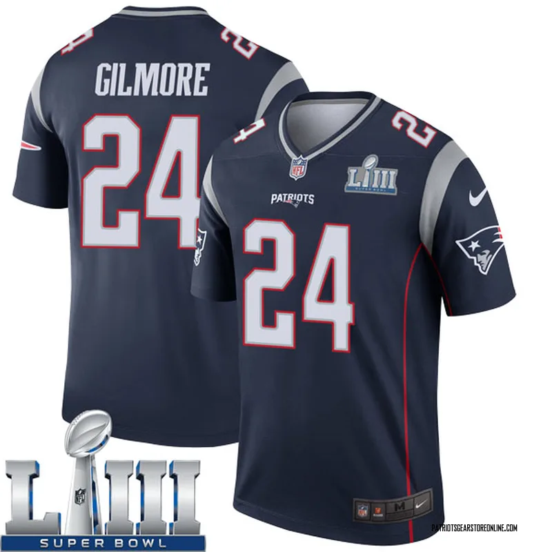 stephon gilmore super bowl jersey