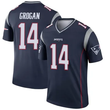 Youth New England Patriots Steve Grogan Navy Legend Jersey By Nike