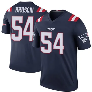 Youth New England Patriots Tedy Bruschi Navy Legend Color Rush Jersey By Nike
