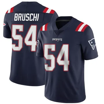 Youth New England Patriots Tedy Bruschi Navy Limited Team Color Vapor Untouchable Jersey By Nike