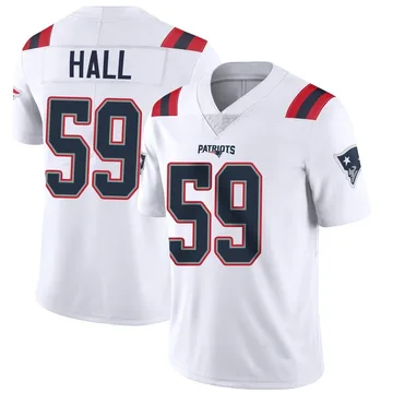 Youth New England Patriots Terez Hall White Limited Vapor Untouchable Jersey By Nike