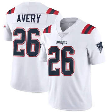 Youth New England Patriots Tre Avery White Limited Vapor Untouchable Jersey By Nike