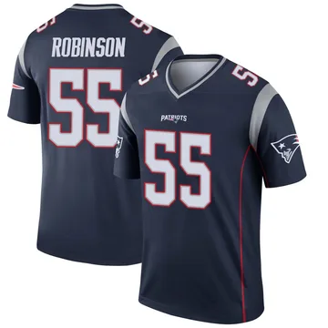 Youth New England Patriots Tyrese Robinson Navy Legend Jersey By Nike