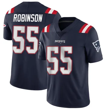 Youth New England Patriots Tyrese Robinson Navy Limited Team Color Vapor Untouchable Jersey By Nike
