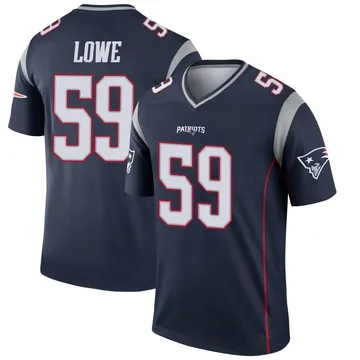 Youth New England Patriots Vederian Lowe Navy Legend Jersey By Nike